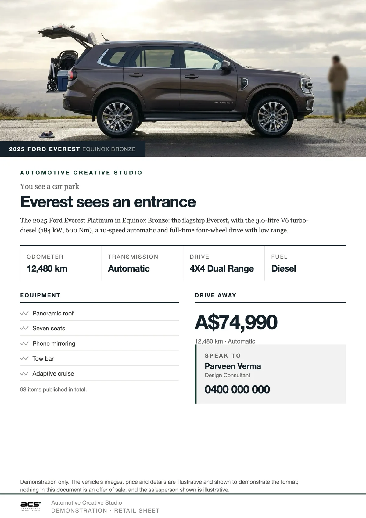 The retail flyer